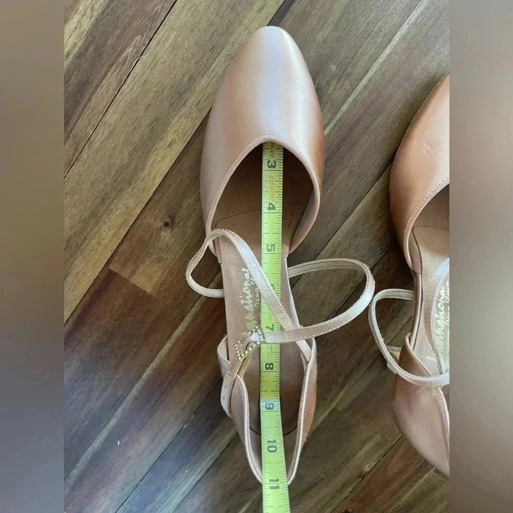 International Dance Shoes satin 2” heel - Picture 11 of 12